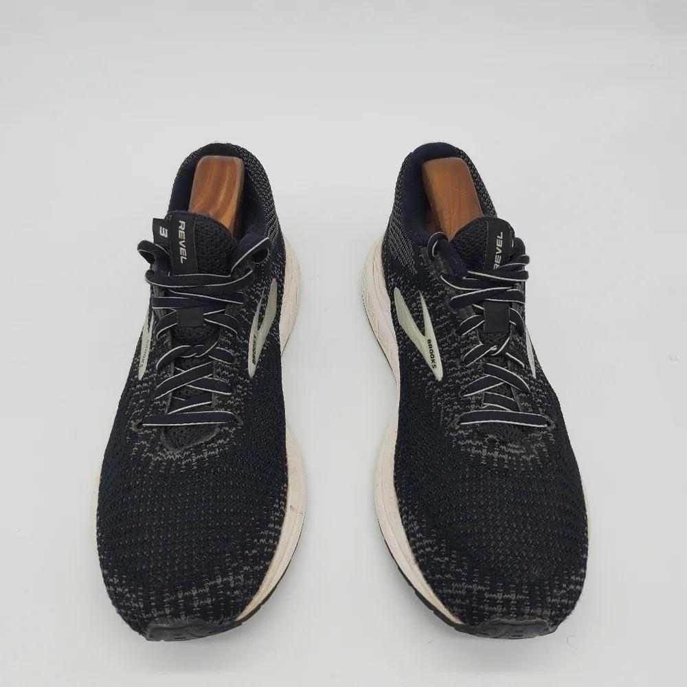Brooks Revel 3 Women 8.5 Running Shoes Black White